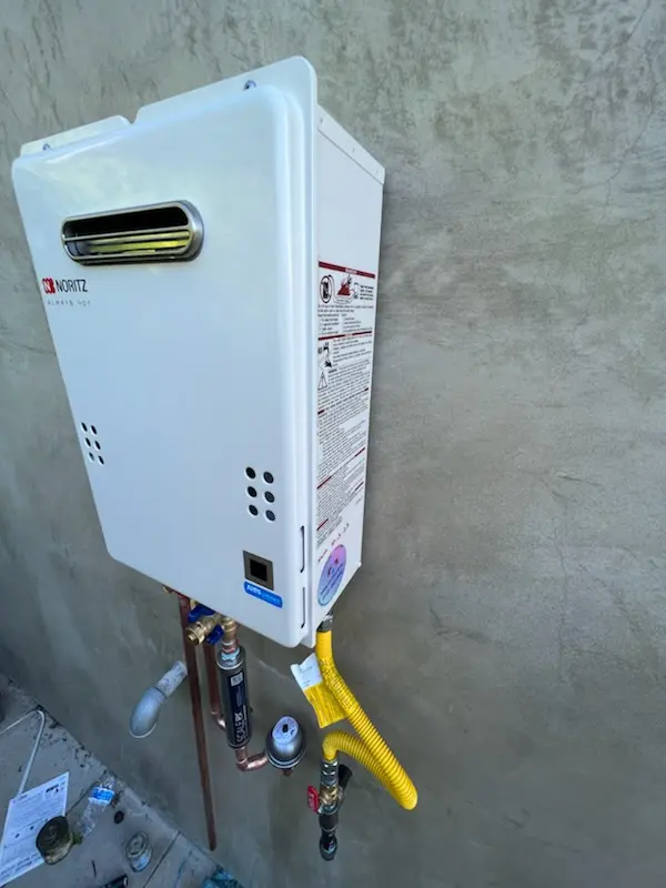 Tankless water heater installation for Orlandia Heights homes
