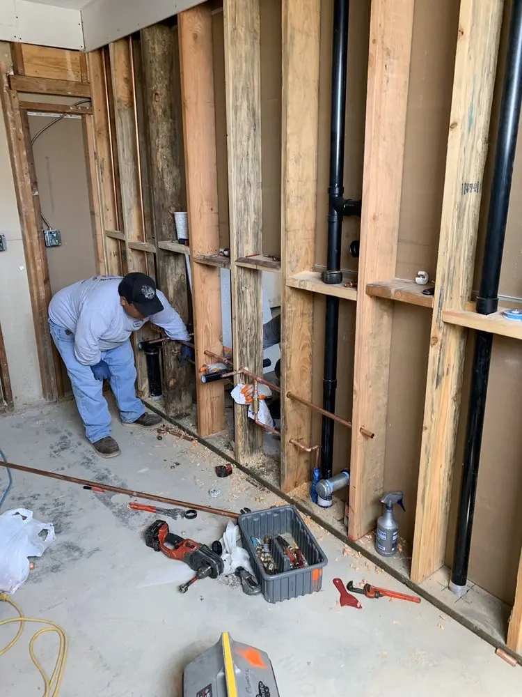 Commercial rough-in plumbing for Water Heater Replacement in Orlandia Heights